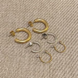 Madewell Hoop Earring Set